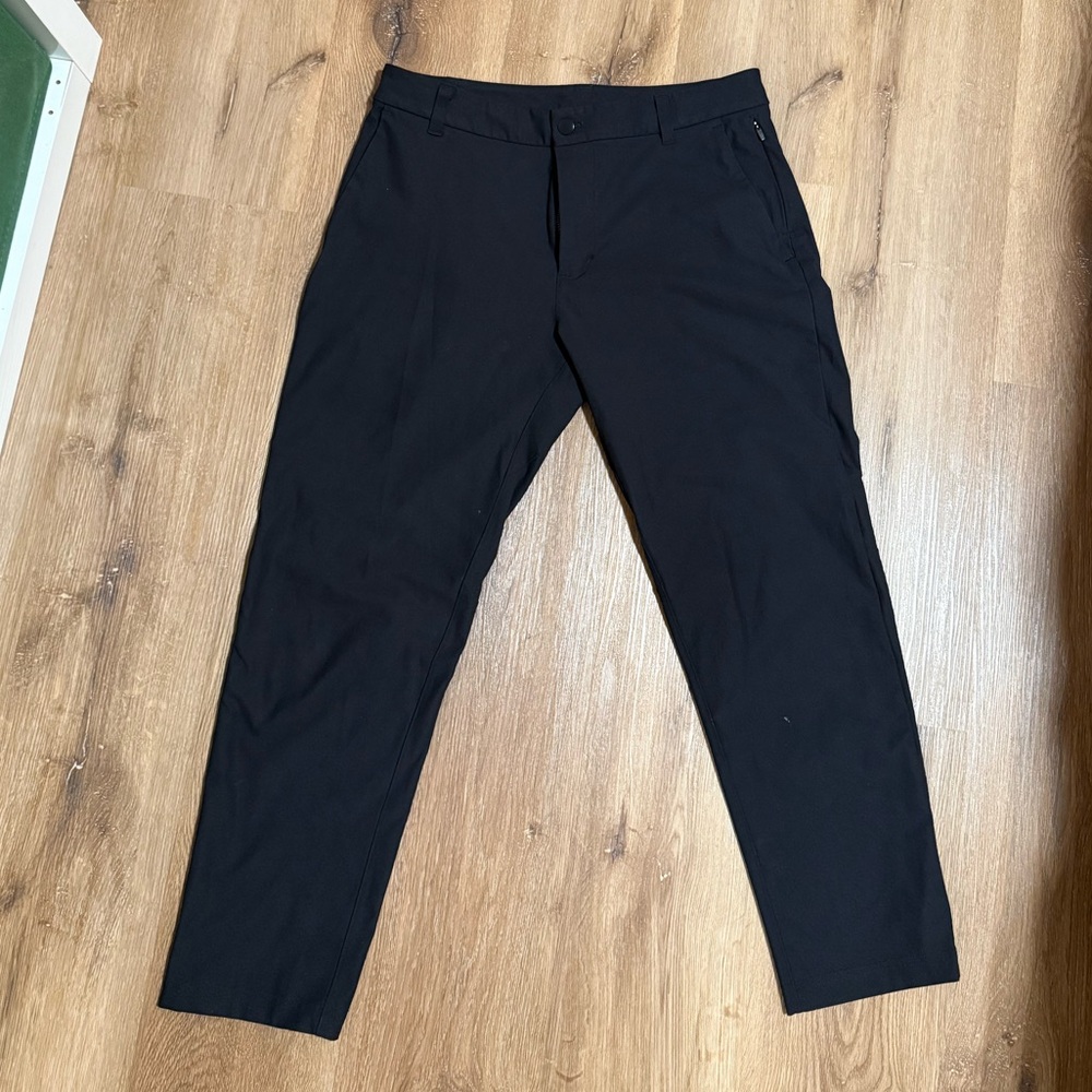 Lululemon Commission Classic Fit Black Pants